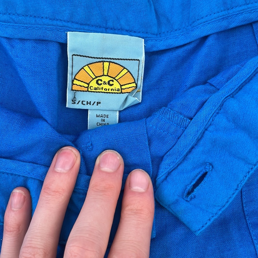 C & C California Cotton And Linen Shorts - image 5